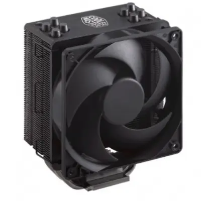 Кулер для процессора/ Cooler Master Hyper 212 Black Edition with 1700 (130W, 4-pin, 158.8mm, tower, Al/Cu, fans: 1x120mm/42CFM/26dBA/2000rpm, 1700/1200/115X/2066/2011-V3/2011/AM5/AM4/AM3/AM3+/AM2/AM2+