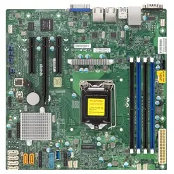 Supermicro MBD-X11SSL-F-O, Single SKT, Intel C232 PCH chipset, 6 x SATA3, 2 x GbE LAN, 2 x SATA-DOM, dedicated IPMI, mATX - Retail