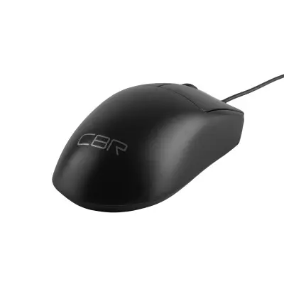 CBR CM 125 Black USB, Мышь офисн., оптич., 1200dpi, 3 кн., 1,8 м