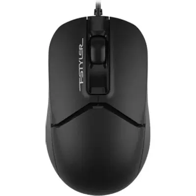 Мышь A4Tech Fstyler FM12T BLACK черный оптическая (1200dpi) USB (2but)