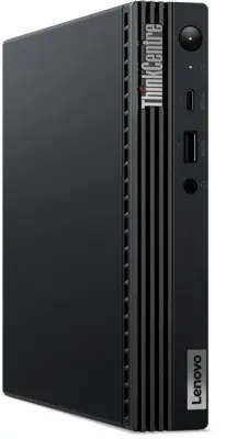 ПК Lenovo ThinkCentre Tiny M60e slim i3 1005G1 (1.2) 4Gb SSD256Gb UHDG Windows 10 Professional 64 GbitEth WiFi BT 65W клавиатура мышь черный