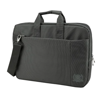 Сумка для ноутбука нейлон/ Continent CC-215 GR 15.6" Grey
