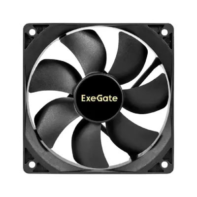 Exegate EX297053RUS Вентилятор 12В DC ExeGate ExtraSilent ES12025S3P (120x120x25 мм, Sleeve bearing (подшипник скольжения), 3pin, 1300RPM, 22dBA)