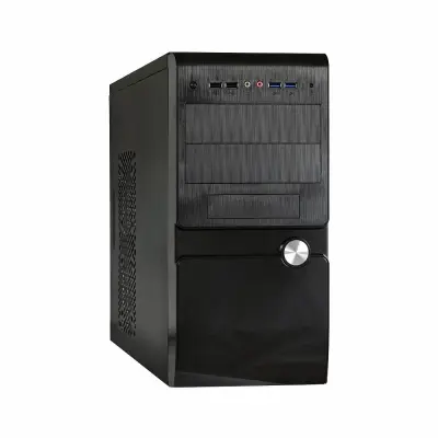 Exegate EX282180RUS Корпус Minitower ExeGate SP-137U Black, mATX  2*USB+2*USB3.0, Audio