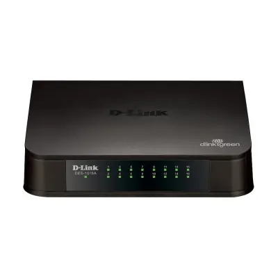 D-Link DES-1016A/E2A Неуправляемый коммутатор с 16 портами 10/100Base-TX