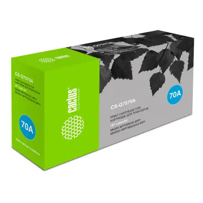 -/ Картридж лазерный Cactus CS-Q7570A Q7570A черный (15000стр.) для HP LJ M5025/M5035/M5035X/M5035XS