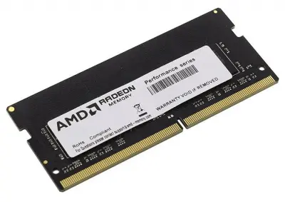 Память DDR4 4Gb 2400MHz AMD R744G2400S1S-UO Radeon R7 Performance Series OEM PC4-19200 CL17 SO-DIMM 260-pin 1.2В OEM