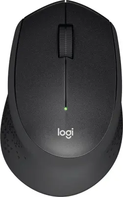 Мышь Logitech M330 Silent Plus черный оптическая 1000dpi беспров. USB 2but (910-004924)