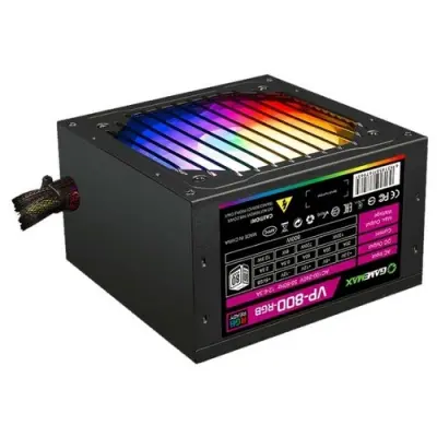 GameMax VP-800-RGB 80+ Блок питания ATX 800W, Ultra quiet