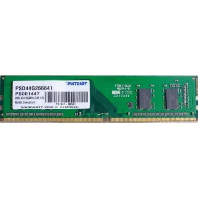 Память DDR4 4Gb 2666MHz Patriot PSD44G266641 Signature RTL PC4-21300 CL19 DIMM 288-pin 1.2В single rank Ret
