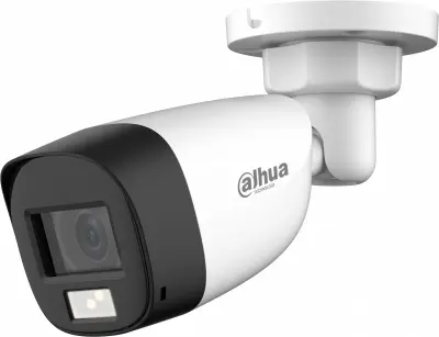 Камера видеонаблюдения аналоговая Dahua DH-HAC-HFW1500CLP-IL-A-0360B-S2 3.6-3.6мм HD-CVI HD-TVI цв. корп.:белый (DH-HAC-HFW1500CLP-IL-A-0360BS2)