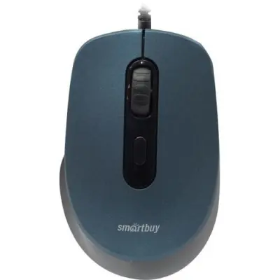 Мышь проводная беззвучная Smartbuy ONE 265-B синяя / 40 [SBM-265-B]