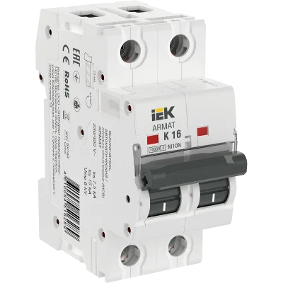 ARMAT Авт. выкл. M10N 2P K 16А IEK