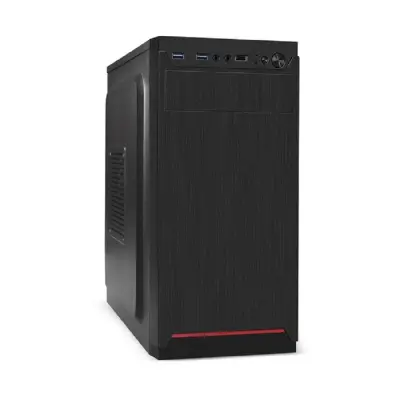 Exegate EX292358RUS Корпус Minitower ExeGate BAA-114U2-AAA400 (mATX, БП AAA400 с вент. 8см, 1*USB+2*USB3.0, аудио, черный)