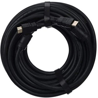 Кабель HDMI-19M --- HDMI-19M ver 2.0+3D/Ethernet,2 фильтра 15m Telecom <TCG200F-15M>