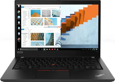 Ноутбук Lenovo ThinkPad T14 G1 T Core i7 10510U 16Gb SSD512Gb Intel UHD Graphics 14" IPS Touch FHD (1920x1080) Windows 10 Professional black WiFi BT Cam