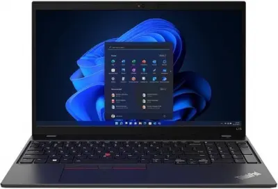 Ноутбук Lenovo ThinkPad L15 G3 Ryzen 5 Pro 5675U 16Gb SSD512Gb AMD Radeon RX Vega 7 15.6" IPS FHD (1920x1080) Windows 11 Professional 64 black WiFi BT Cam (21C8S2CX00)