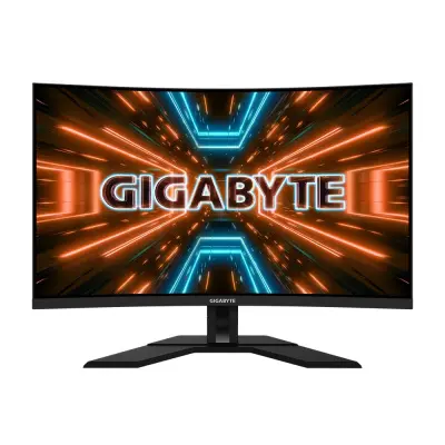LCD Gigabyte 31.5" M32QC {VA Curved 2560x1440 165Hz 1ms 350cd 3000:1 2xHDMI2.0 DisplayPort1.2 2xUSB3.0 USB-C(PD 18W) AudioOut}
