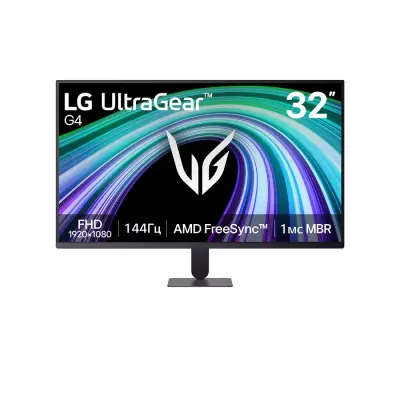 LCD LG 31.5" 32G403B-B {VA 1920x1080 144Hz 1ms 178/178 250cd 3500:1 HDMI2.0 DisplayPort1.4 MM ACExt}