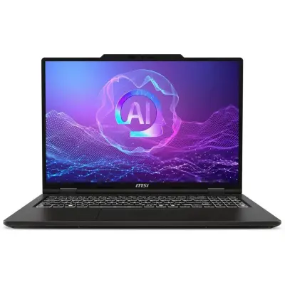 Ноутбук MSI Venture 16 AI+ A2HMG-050RU Ultra 7 255H 32Gb SSD1Tb Intel Arc 16" OLED 2K (2048x1280) Windows 11 Pro grey WiFi BT Cam (9S7-261221-050)