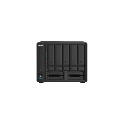Сетевое хранилище без дисков/ SMB QNAP TS-932PX-4G 9-Bay NAS, 5 x 3.5" and 4 x 2.5" drive slots, Alpine AL324 ARM quad-core 1.7GHz, 4 GB DDR4 (1x 4 GB) up to 16 GB (1 x 16 GB), 2 x 10GbE  SFP+, 2 x 2.5 GbE LAN