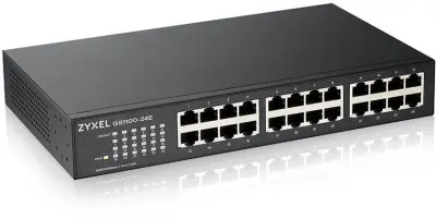 Коммутатор Zyxel GS1100-24E-EU0103F (L2) 24x1Гбит/с неуправляемый