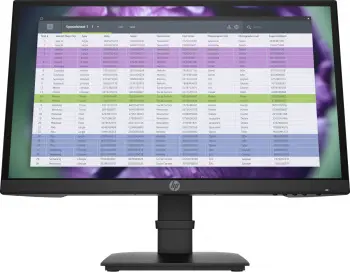 Монитор HP 21.5" P22 G4 черный IPS LED 16:9 HDMI матовая 250cd 178гр/178гр 1920x1080 VGA DP FHD 4.14кг