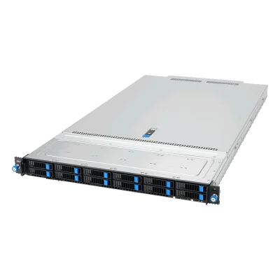 Серверная платформа/ ASUS RS700-E12-RS12U, 1U, 2 x Intel Xeon 6 LGA 4710, 32 x DDR5 6400, 12 x 2.5" hsb  NVMe/SATA*/SAS*, 2 x PCIE Gen5 x16, 2 x OCP3.0, 2 x M.2 Gen5 x2 (2280/2260)(VROC required for RAID), 1+1 2000W