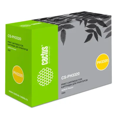 -/ Картридж лазерный Cactus CS-PH3320 106R02304 черный (5000стр.) для Xerox Phaser 3320