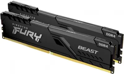 Kingston DDR4 DIMM 16GB Kit 2x8Gb KF436C17BBK2/16 PC4-28800, 3600MHz, CL17