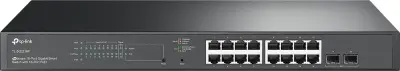Коммутатор TP-Link TL-SG2218P 16x1Гбит/с 2SFP 16PoE+ 150W управляемый
