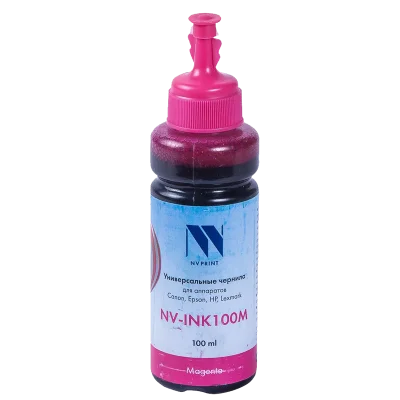 -/ Чернила NVP универсальные на водной основе для Сanon, Epson, НР, Lexmark (100 ml) Magenta