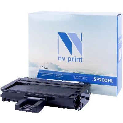 -/ Тонер-картридж NVP NV-SP200HL для Ricoh Aficio SP 200N/ 200S/ 202SN/ 203SF/ 203SFN (1500k)