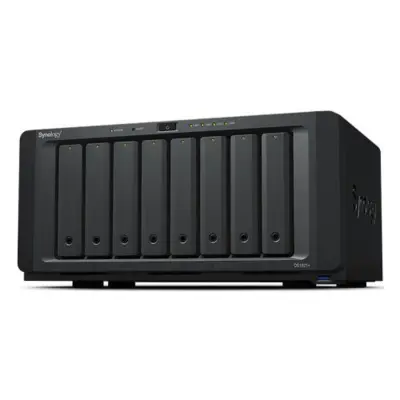 Synology DS1821+ QC2,2GhzCPU/4GbDDR4(upto32)/RAID0,1,10,5,6/upto 8hot plug HDD SATA(3,5' or 2,5')(upto18 with 2xDX517)+ 2 M2 slots/ 4xUSB3.2/2eSATA/4GigE(+1Expslot)/iSCSI/2xIPcam(upto40)