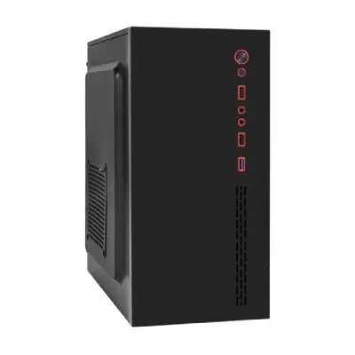Exegate EX298163RUS Корпус Minitower ExeGate BAA-403U (mATX, без БП, 2*USB+1*USB3.0, HD Audio, черный)