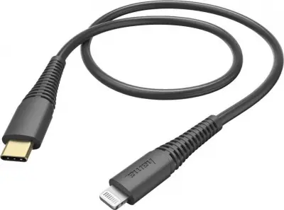 Кабель Hama 00183308 USB Type-C (m)-Lightning (m) 1.5м черный