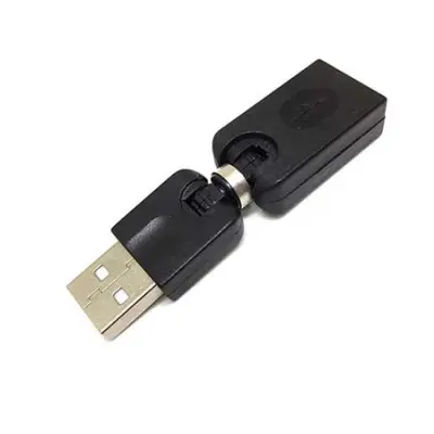 Espada Переходник USB 2.0 Am-Af, поворотный в 2-х плоскостях 360°/360° (EUSB2Am-Af360) (37669)