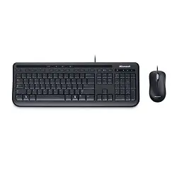 Microsoft Клавиатура + мышь Wired Desktop 600 Black USB (APB-00011) Retail