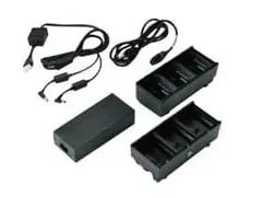 Зарядное устройство Two 3 slot battery chargers (charges 6 batteries) with power supply and Y cable; ZQ600, QLn or ZQ500. EU power cord included(SAC-MPP-6BCHEU1-01)