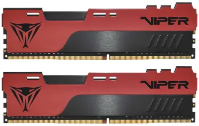 Память DDR4 2x8Gb 3600MHz Patriot PVE2416G360C0K Viper Elite II RTL Gaming PC4-28800 CL20 DIMM 288-pin 1.35В kit с радиатором Ret