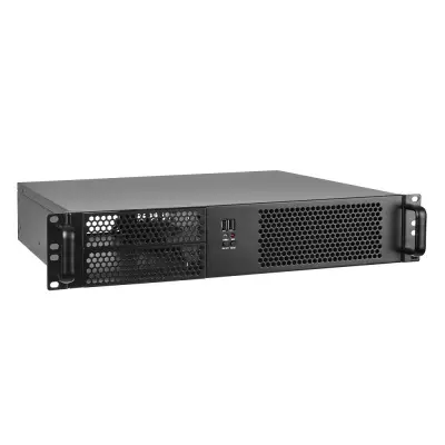 Exegate EX264959RUS Серверный корпус Exegate Pro 2U390-04 <RM 19",  высота 2U, глубина 390, БП 600ADS, USB>