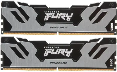 Память DDR5 2x16GB 6400MHz Kingston KF564C32RSK2-32 Fury Renegade RTL Gaming PC5-51200 CL32 DIMM 288-pin 1.4В kit с радиатором Ret