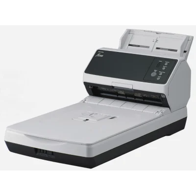 Ricoh(PFU) fi-8250 Документ сканер А4, двухсторонний, 50 стр/мин, автопод. 100 листов, cо встроенным планшетом, USB 3.2, Gigabit Ethernet/ Ricoh(PFU) fi-8250, Document scanner, A4, duplex, 50 ppm, ADF 100 + Flatbed, USB 3.2, Gigabit Ethernet