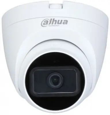 Камера видеонаблюдения аналоговая Dahua DH-HAC-HDW1200TRQP-A-0360B 3.6-3.6мм HD-CVI HD-TVI цветная корп.:белый