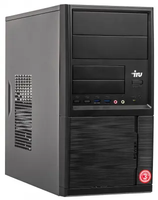 ПК IRU Office 223 MT Ryzen 3 3200G (3.6) 8Gb SSD240Gb/Vega 8 Windows 10 Professional 64 GbitEth 400W черный