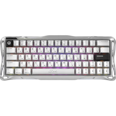 Игровая клавиатура/ Клавиатура с магнитными свичами Gravastar Mercury V60Pro XTAL SLV RU