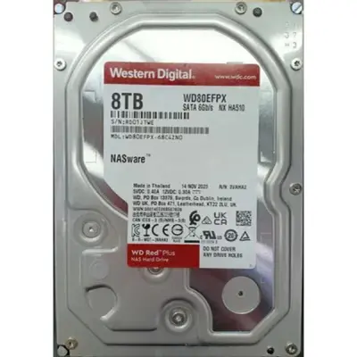 HDD WD 8TB Red Plus WD80EFPX  SATA3