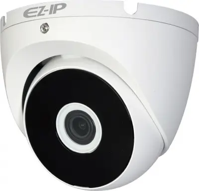 Камера видеонаблюдения аналоговая Dahua EZ-HAC-T2A41P-0360B-DIP 3.6-3.6мм HD-CVI цв. корп.:белый