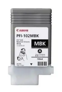 Canon PFI-102MBk 0894B001 Картридж для Canon iPF500/600/700, Матовый Черный, 130 мл.