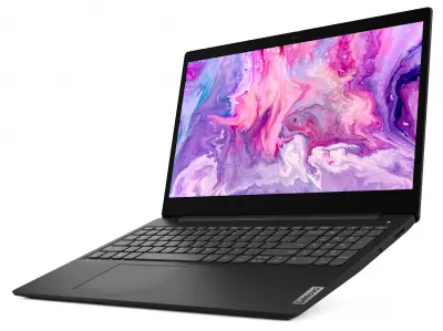 Ноутбук Lenovo IdeaPad 3 15ADA05 Athlon Silver 3050U 8Gb SSD256Gb AMD Radeon 15.6" IPS FHD (1920x1080) Free DOS black WiFi BT Cam (81W101CMRE)